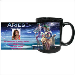 "Personalised Zodiac Mug - Aries (Mar21 - Apr20) - Click here to View more details about this Product